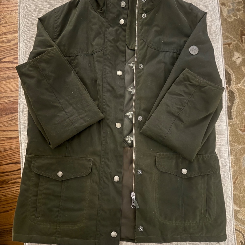 Barbour Sandsend Waxed Cotton Utility Jacket - Picture 3 of 6